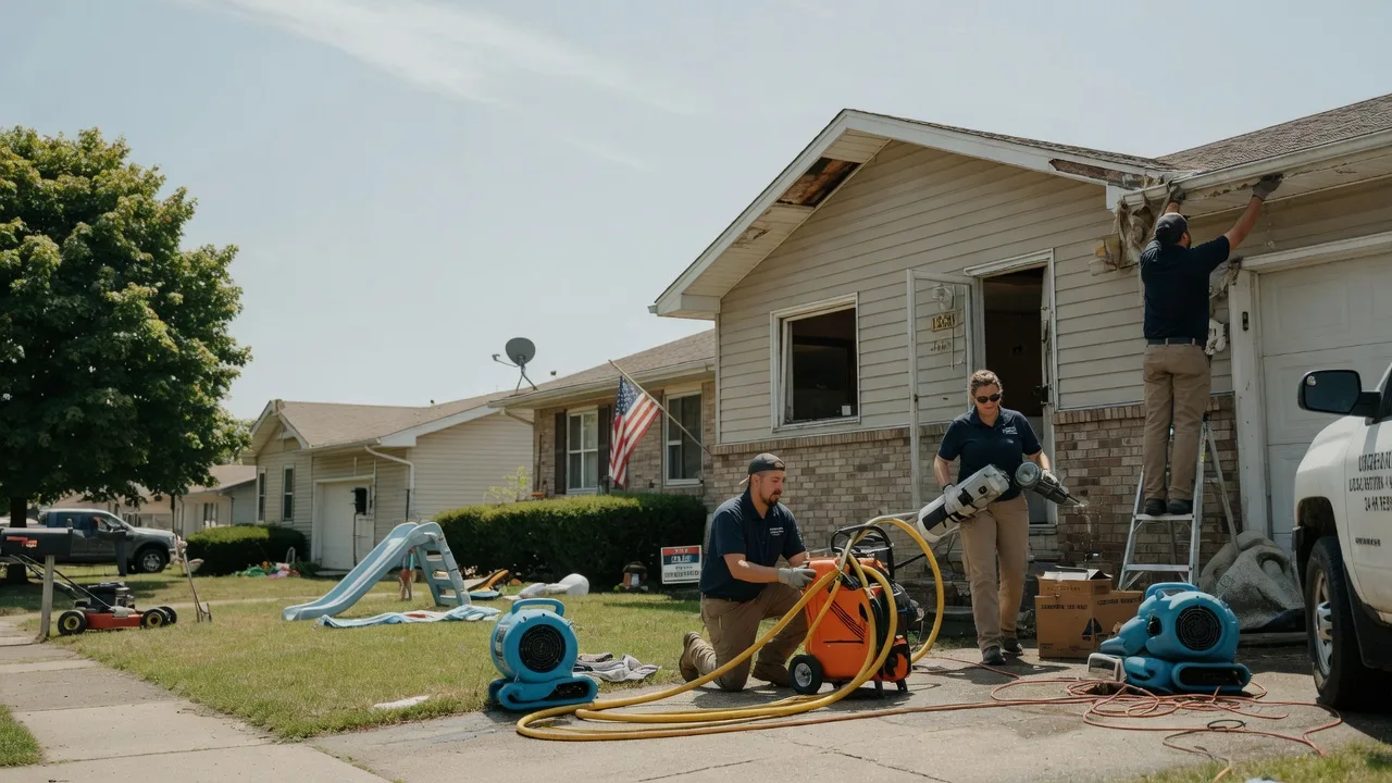 Water Damage Restoration in Bentonville, AR near me